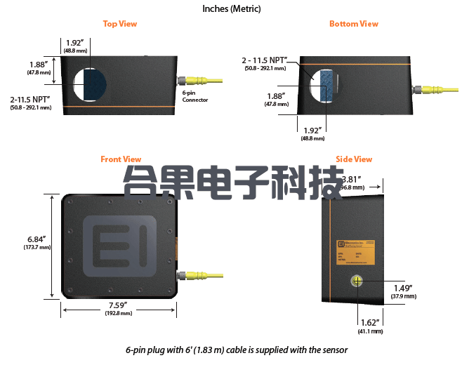 EI 流量传感器Sensor 70-24 CPN999399